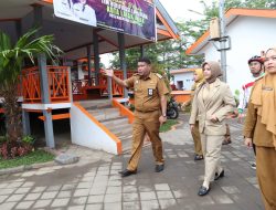 Wawali Pantau Kesiapan Lomba Kelurahan Tingkat Kabupaten Kota 2023
