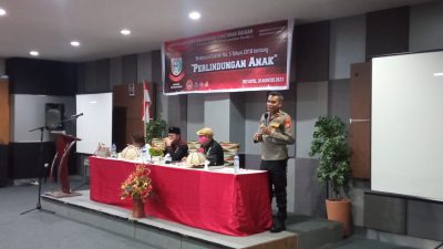 Sosialisasi Perda Perlindungan Anak, Anton Paul Goni Jagai Anakta Dan Hindari Bullying di Sekolah