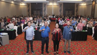FOTO: Galmerya kondorura sosialisasi perda pencegahan dan penangulangan bahaya kebakaran .hotel harper senin (11/09/2023)