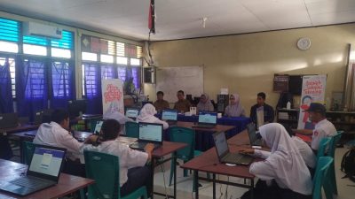 FOTO; Puluhan siswa Smpn 15 makassar mengikuti asesmen kompetensi minimun