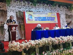 Andi Suharmika Mengelar Sosialisasi  Perda Ketertiban Umum, Ketenteraman dan Perlindungan Masyarakat