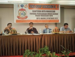 Dewan Azwar ST.Mengelar Focus Grup Discussion (FGD) Ranperda Perusahaan Umum Daerah Pasar Makassar
