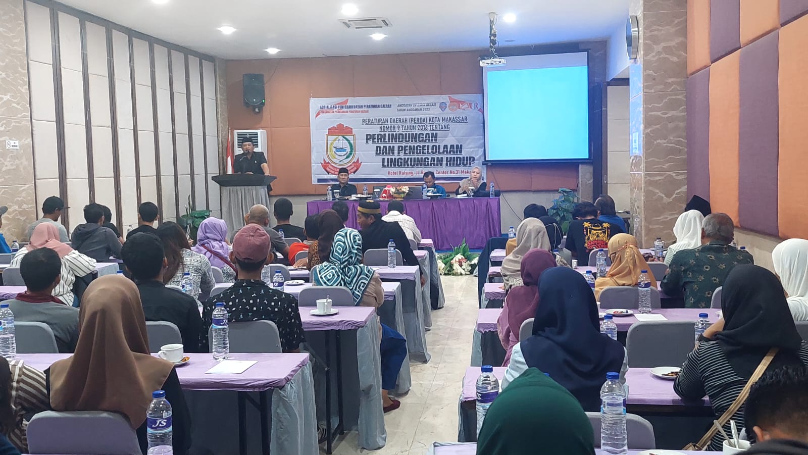 FOTO: ir syamsuddin raga kembali mengelar sosialisasi perda, dihotel raising.Rabu(18/10/2023)