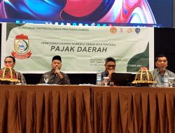 Sosialisasi Perda Pajak Daerah, H.Abdul Wahid Masyarakat Wajib Partisipasi Dalam Membangun Daerah