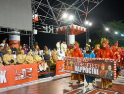 Camat Rappocini Beserta Staf Meriahkan HUT Kota Makassar ke-416