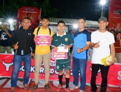 Laga Final Liga Anak Lorong Kecamatan Ujung Pandang Berlangsung Seru