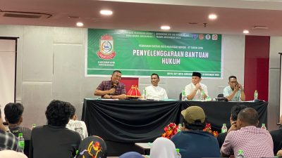 FOTO: RTQ Sosialisasi perda bantuan hukum angkatan 16 .di Hotel Royal Bay .Jum'at (10/11/2023)