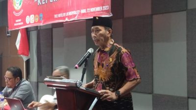 FOTO:APG sosialisasi perda kepemudaan .di hotel tree ,rabu (22/11/2023)