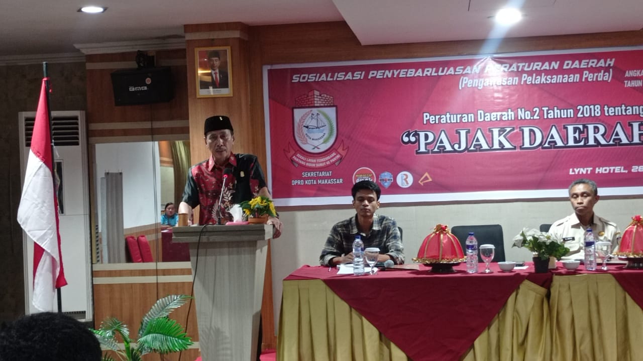 FOTO:APG sosialisasi perda pajak daerah di hotel LYNT.Selasa(28/11/2023)