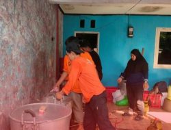 Dinas Sosial Kota Makassar Mendirikan Dapur Umum Merespon Terkait Adanya Bencana Kebakaran