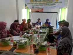 Camat Biringkanaya di Wakili Hermanto Kasie Pemerintahan Kecamatan, pada Pembukaan Akreditasi Puskesmas Bulorokeng Kota Makassar