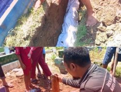 Bentuk Kepedulian, Dinsos Makassar Kubur Jenazah Orang Terlantar di TPU Islam Sudiang