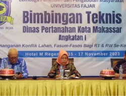 Kadis Pertanahan Makassar Sebut Hanya 1 Persen Fasum Jalan yang Bersertipikat
