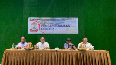 FOTO:politisi nasdem supratman mengelar sosialisasi perda (PUG) dalam pembangunan .senin (20/11/2023)