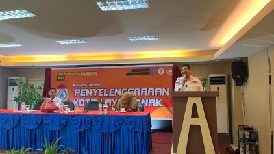 FOTO: dewan anwar faruq mengelar FGD ranperda kota layak anak.dihotel grand asia.sabtu (16/12/2023)
