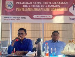 Sosialisasi Perda Bantuan Hukum, Saharuddin Said: Pelayanan gratis