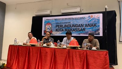 FOTO; legislator supratman mengelar sosialisasi perda perlindungan anak.Hotel Grand Imawan makassar.Jum'at(03/11/2023