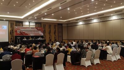 FOTO;galmerya kondorura SH,kembali mengelar sosialisasi perda pajak daerah .hotel harper.sabtu (09/12/2023)