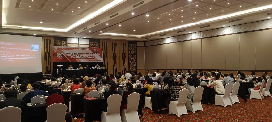 FOTO;galmerya kondorura SH,kembali mengelar sosialisasi perda pajak daerah .hotel harper.sabtu (09/12/2023)