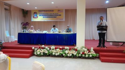 FOTO.dewan andi suharmika mengelar sosialisasi perda ketertiban umum.hotel sarison.minggu (10/12/2023)