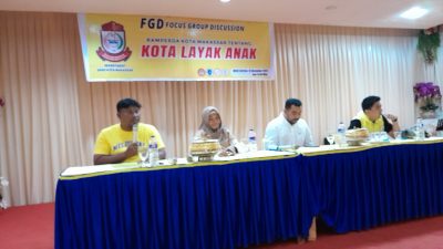 FOTO:Ranperda kota layak anak.hotel sarison.jumat,(15/12/2023).