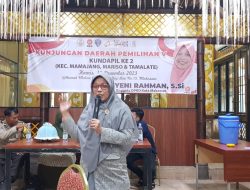 Usai Kunjungan Dapil, Yeni Rahman Langsung Bahas Persoalan Infastruktur