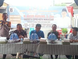 Anggota DPRD Makassar , Nasir Rurung Kembali Menjemput Aspirasi di Komp.Pesona Prima Griya Kelurahan Bangkala