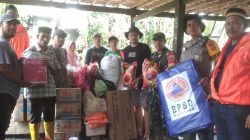 BPBD Makassar Distribusikan Bantuan Logistik Ke Warga Romang Tangayya Yang Terkena Kebakaran Rumah