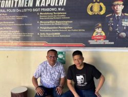 Jalin Silaturahmi,Korcam PD Parkir Makassar Temui Kapolsek Panakkukang