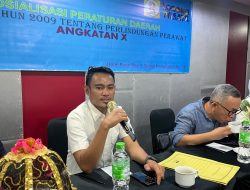 Anggota DPRD Makassar Saharuddin Said  Sosper Tentang Perlindungan Perawat
