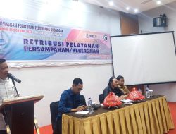 Nasir Rurung Gelar Sosialisasi Perda Retribusi Pelayanan Persampahan atau Kebersihan