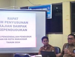 Plt Kepala Dinas PPKB  Makassar Mengelar Rapat Dengan BKKBN Provinsi Sulsel