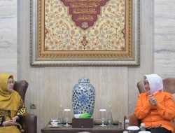 Indira dan Anak Wapres Saling Sharing Soal Penanganan Stunting di Makassar
