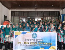TP PKK Makassar dan TP PKK Semarang Saling Sharing Implementasi 10 Program Pokok