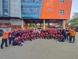 BPBD Makassar Ajarkan Mahasiswa Magang Dari Akademi Keperawatan UMI,Tentang Simulasi Bencana