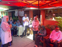 Plt Kadis PPKB dan Ketua TP PKK Makassar Kunker di Posyandu Bara- Baraya