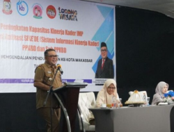 Suasana Pembukaan Pelatihan Kerja Aplikasi Sikede Dinas PPKB Makassar