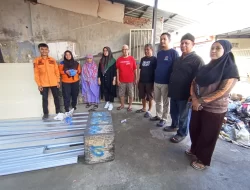 BPBD Makassar Kembali Salurkan Bantuan Untuk Korban Kebakaran di Kelurahan Barana