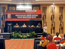 Anggota DPRD Kota Makassar, Galmerya Kondorura Fraksi PDIP Menggelar Sosper Perumda Pasar Makassar Raya