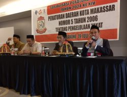 Legislator Makassar Azwar Sebut Perda Pengelolaan Zakat Berkaitan Dengan Organisasi Keagamaan