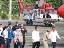 Danny Pomanto-Indira Antar Presiden Jokowi Bertolak ke Jakarta Pasca Kunker di Sulsel