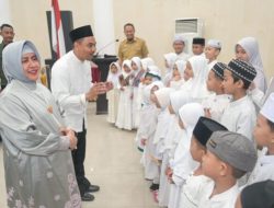 Indira Yusuf Ismail Beri Semangat Kafilah Festival Anak Sholeh