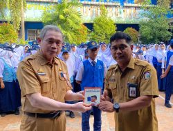 Kominfo Makassar Goes to School, Edukasi Keamanan Informasi di SMP 4 Makassar