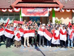 Kesbangpol Gelar Pembagian Bendera di Panakkukang