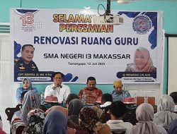 Tiga Pilar Bersinergi Membangun Episetrum Pendidikan di SMU Negeri 13 Makassar