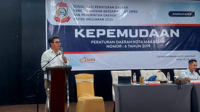 Sosper, H.Ray Suryadi Arsyad: Perda Kepemudaan Hadir Edukasi Pemuda Makassar Lebih Kreatif dan Inovatif