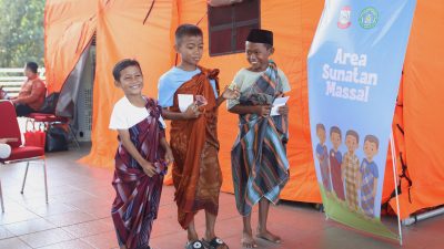 Hari Anak Nasional 2025, Pokja Bunda PAUD Hadirkan Sunat Massal, Pojok Konseling hingga Dongeng Anak