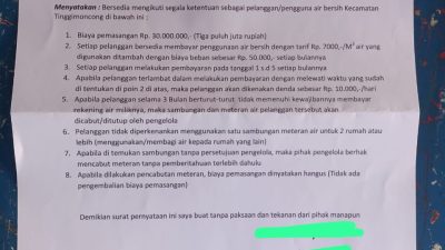 Tarif Pemasangan Air Di Pattapang Capai 30 Juta Rupiah, Ketua SPAMS SulSel: Ini Tidak Wajar Dan Bisa Rusak Program Pansimas