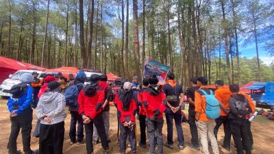 Basarnas Makassar Gelar Siaga Merah Putih di Gunung Bawakaraeng