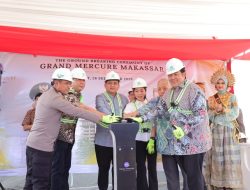 Wali Kota Munafri, Groundbreaking Hotel Bintang Lima Pertama